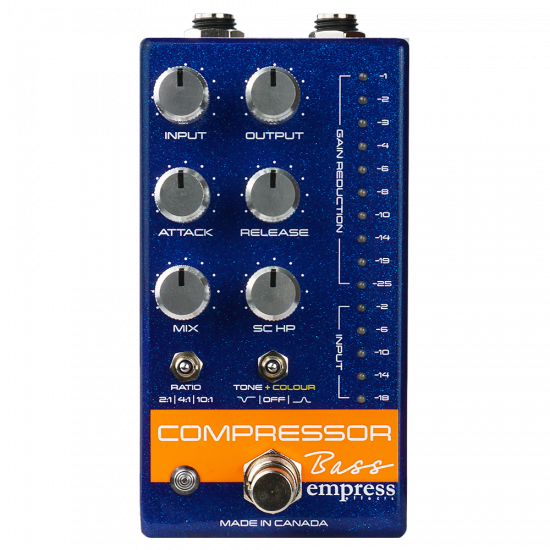 Empress Effects Bass Compressor Blue