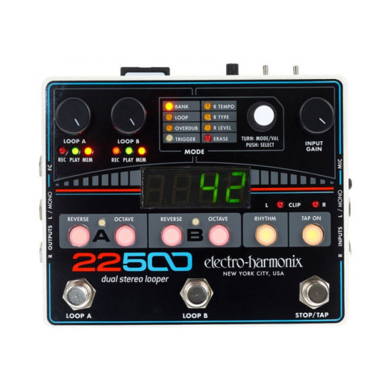 Electro Harmonix 22500 Dual Stereo Looper