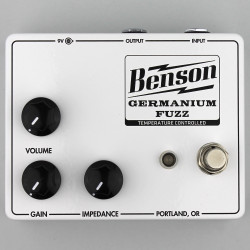 Benson Amps Germanium Fuzz Solar White