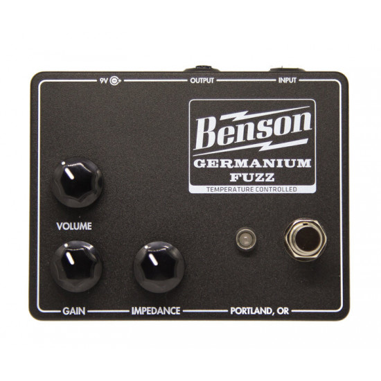 Benson Amps Germanium Fuzz Studio Black