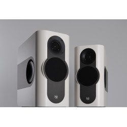 Kii Audio THREE Pro DSP Studio Monitor Pair Creme White