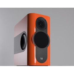 Kii Audio THREE Pro DSP Studio Monitor Pair Orange High Gloss