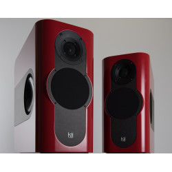 Kii Audio THREE Pro DSP Studio Monitor Pair Cherry Red