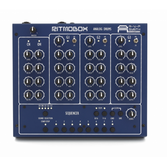 AVP Synthesizers Ritmobox Blue AVP Synthesizers Ritmobox Blue