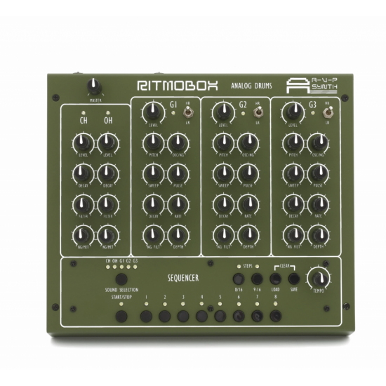 AVP Synthesizers Ritmobox Green AVP Synthesizers Ritmobox Green