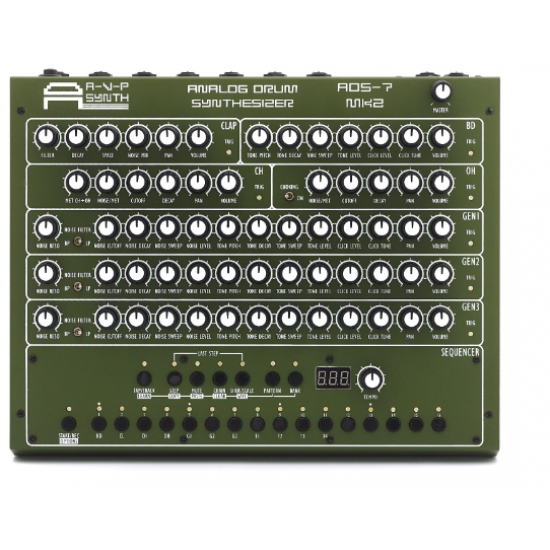 AVP Synthesizers ADS-7 MK2 (Green) AVP Synthesizers ADS-7 MK2 (Green)