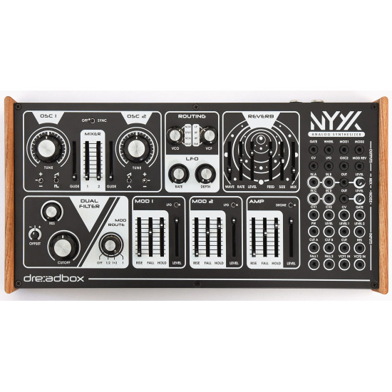 Dreadbox NYX 2 Desktop Semi Modular Synthesizer Dreadbox NYX 2 Desktop Semi Modular Synthesizer