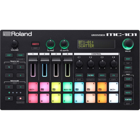 Roland MC 101 Groovebox Music Production Workstation