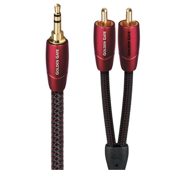 Audioquest Golden Gate 3.5mm Mini RCA 1.5m Audioquest Golden Gate 3.5mm Mini RCA 1.5m