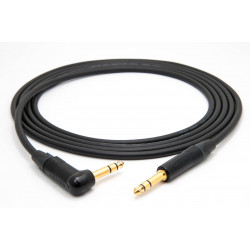 Mogami 2524 Instrument Cable 3M Neutrik Gold 6.3mm TRS jack - TRS angled jack 