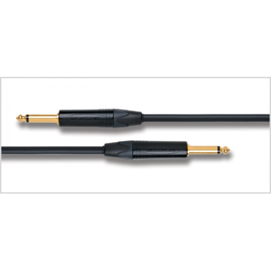 Mogami 2524 Instrument Cable 0,5 M Neutrik Gold 6.3mm TS jack - TS jack 