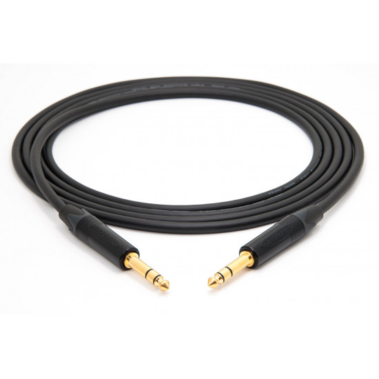 Mogami 2534 1M Quad Professionel Studio Cable Symmetrical Neutrik Gold 6.3mm TRS jack