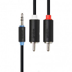 Prolink PB103 3.5mm male - 2x RCA male 1.5m