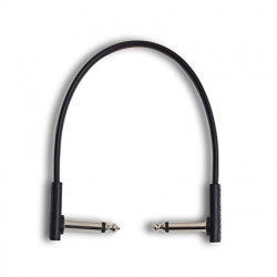 Rockboard Flat Patch Cable Black 20 cm