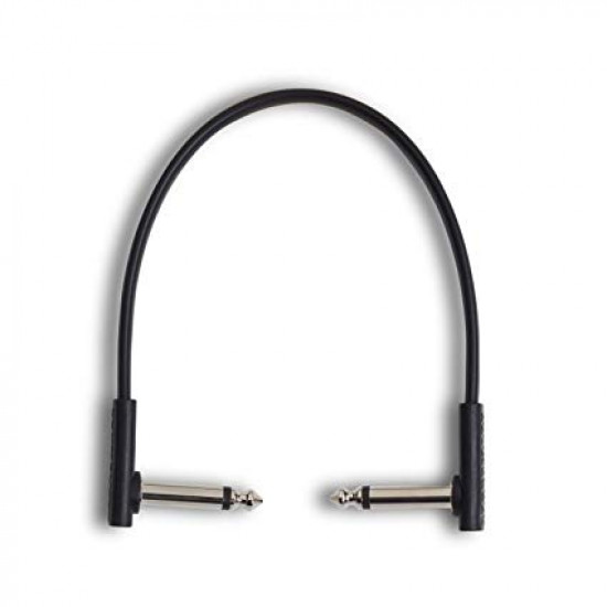 Rockboard Flat Patch Cable Black 30 cm Rockboard Flat Patch Cable Black 30 cm