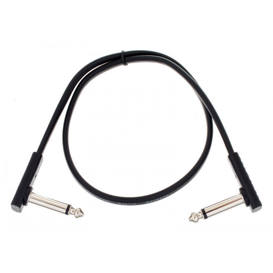 Rockboard Flat Patch Cable Black 45 cm Rockboard Flat Patch Cable Black 45 cm