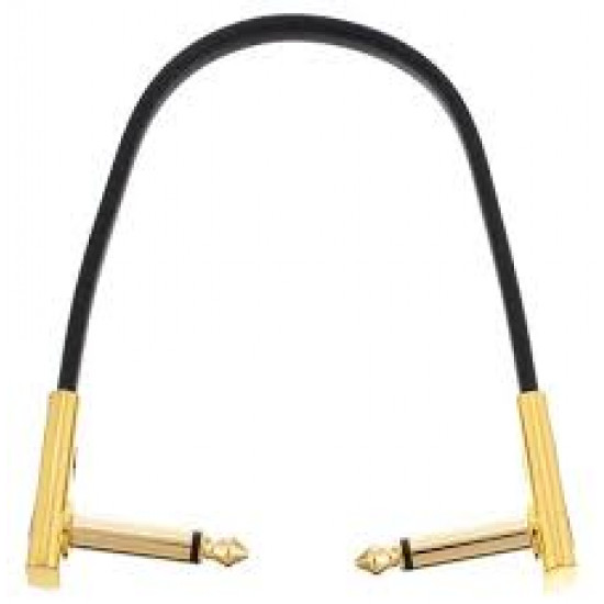 Rockboard Flat Patch Cable Gold 20 cm Rockboard Flat Patch Cable Gold 20 cm