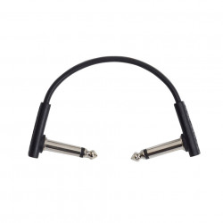 Rockboard Flat Patch Cable Black 10 cm