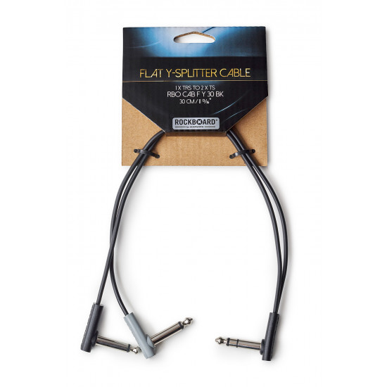 Rockboard Flat Y-Splitter Cable 30 cm