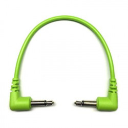Tendrils Right Angled Eurorack Patch Cable (10cm Lime) 6 patch