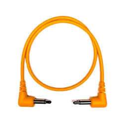 Tendrils Right Angled Eurorack Patch Cable (30cm Orange) 6 patch