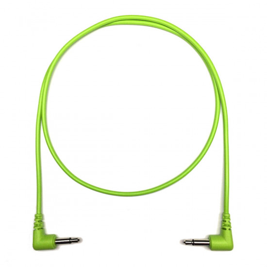 Tendrils Right Angled Eurorack Patch Cable (60cm Lime) 6 patch