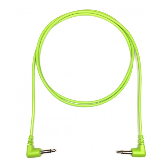 Tendrils Right Angled Eurorack Patch Cable (90cm Lime) 6 patch