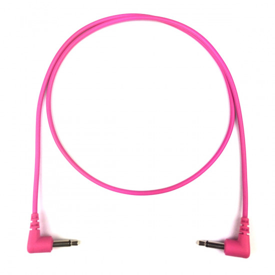 Tendrils Right Angled Eurorack Patch Cable (60cm Magenta) 6 patch