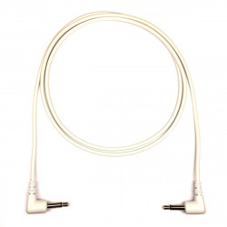 Tendrils Right Angled Eurorack Patch Cable (90cm White) 6 patch