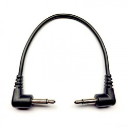 Tendrils Right Angled Eurorack Patch Cable (10cm Black) 6 patch