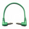 Tendrils Right Angled Eurorack Patch Cable (10cm Emerald) 6 patch