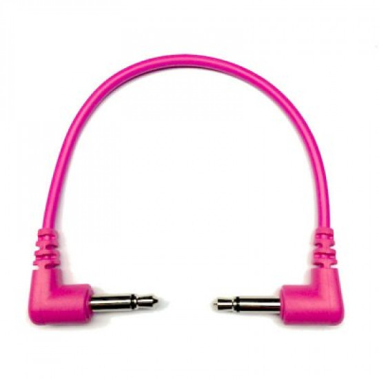 Tendrils Right Angled Eurorack Patch Cable (15cm Magenta) 6 patch