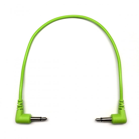 Tendrils Right Angled Eurorack Patch Cable (20cm Lime) 6 patch