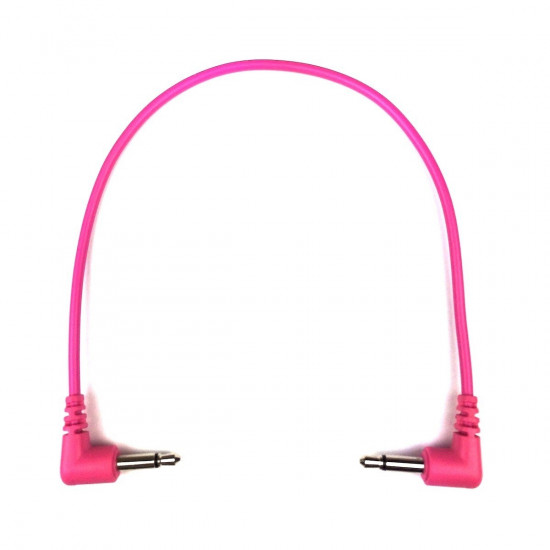Tendrils Right Angled Eurorack Patch Cable (20cm Magenta) 6 patch