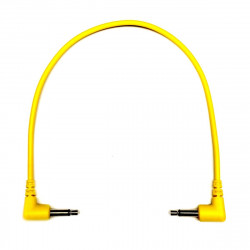 Tendrils Right Angled Eurorack Patch Cable (20cm Yellow) 6 patch