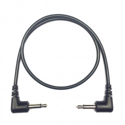 Tendrils Right Angled Eurorack Patch Cable (45cm Black) 6 patch