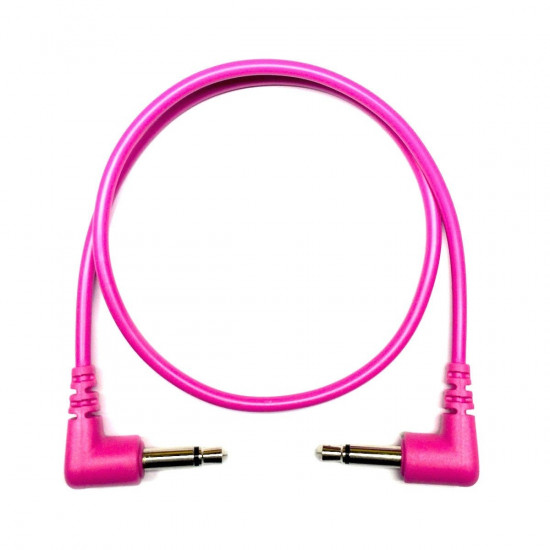 Tendrils Right Angled Eurorack Patch Cable (30cm Magenta) 6 patch