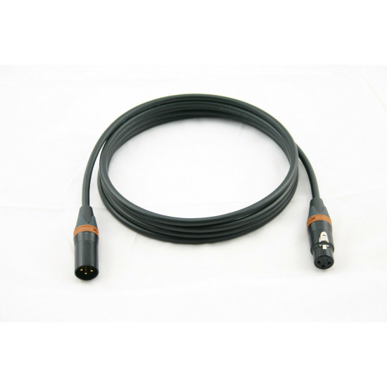 Mogami 2534 Microphone Cable XLR-XLR brown 1M with Neutrik  