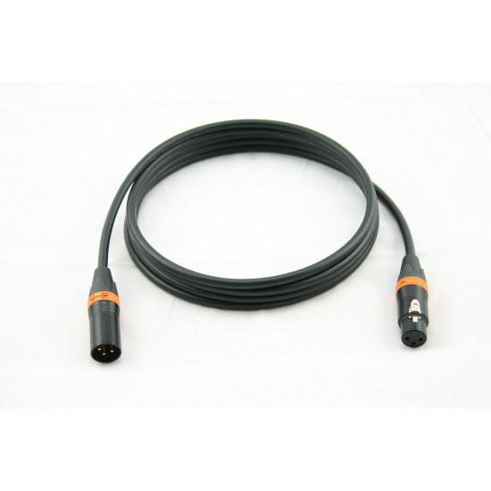 Mogami 2534 Microphone Cable XLR-XLR orange 5M with Neutrik  