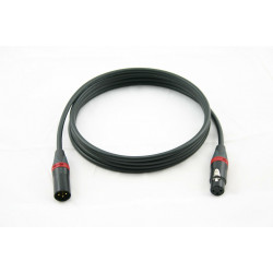 Mogami 2534 Microphone Cable XLR-XLR red 1M with Neutrik  