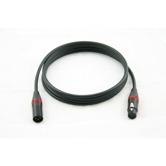 Mogami 2534 Microphone Cable XLR-XLR red 3M with Neutrik  