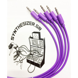 Synthesizer GR 30CM Purple Pack 5 Patch Cable