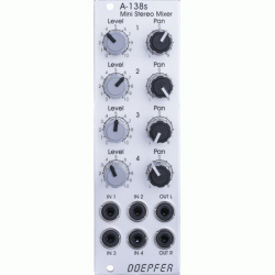 Doepfer A-138S Mini Stereo Mixer