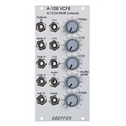 Doepfer A-108 6/12/24/48dB Low Pass Filter