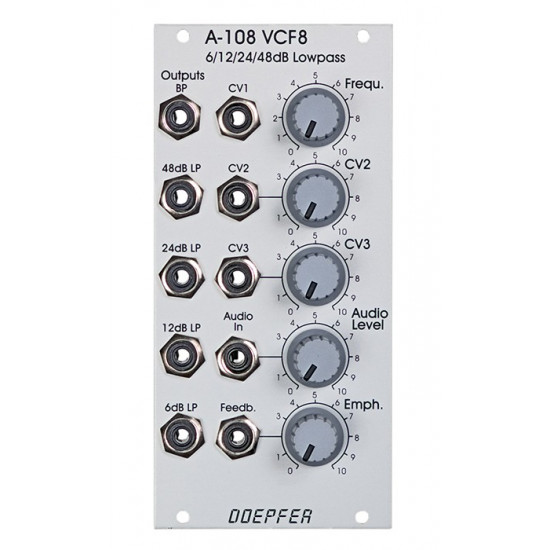 Doepfer A-108 6/12/24/48dB Low Pass Filter