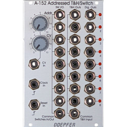 Doepfer A-152 Voltage Addressed Track&Hold / Analog Shift Register (ASR)/ Octal Switch (Multiplexer)