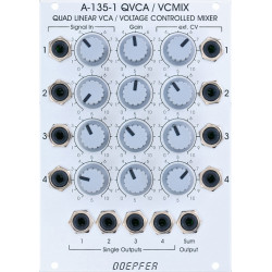 Doepfer A-135-1 Quad VCA Mix