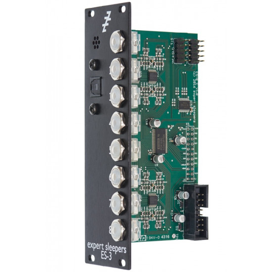 Expert Sleepers ES-3 MK4 Eurorack ADAT Lightpipe/CV Interface Expert Sleepers ES-3 MK4 Eurorack ADAT Lightpipe/CV Interface