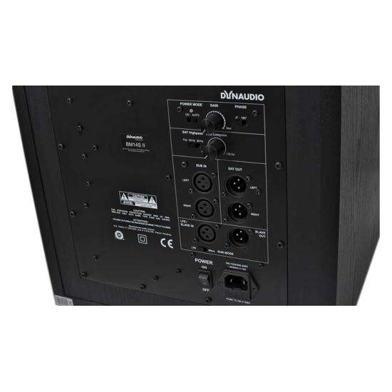 Dynaudio BM14s ii Studio Monitor Sub 1pc PRE-ORDER Dynaudio BM14s ii Studio Monitor Sub 1pc PRE-ORDER